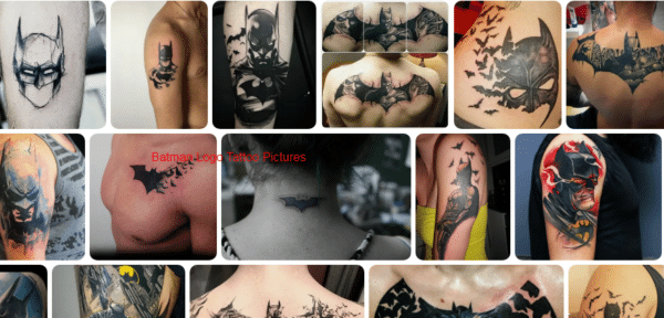 Batman Logo Tattoo Pictures