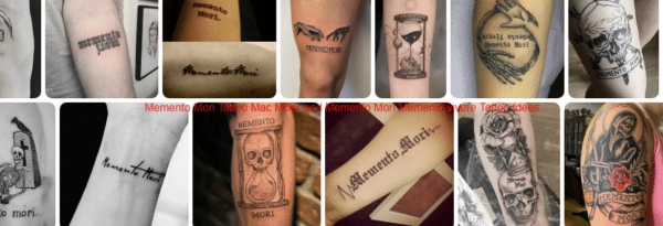 Memento Mori Tattoo Mac Miller and Memento Mori Memento Vivere Tattoo Ideas