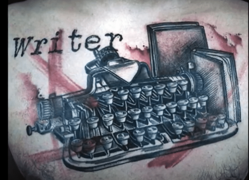 typewriter font tattooareas